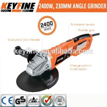 New 2400W huge angle grinder with reversible handle