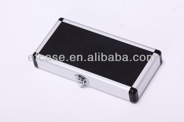 HIGH QUALITY BLACK COLOUR FOUR HAIR SCISSORS BOX WITH ALUMINUM FRAME