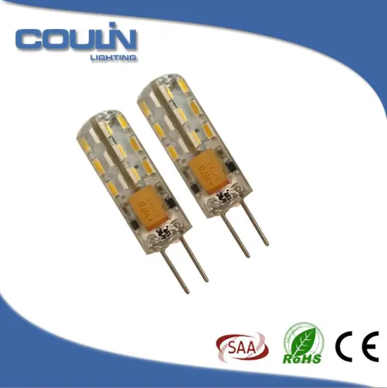 Coulin well design dc12V g4 led light smd3014 24pcs g4 led light 1.5w g4