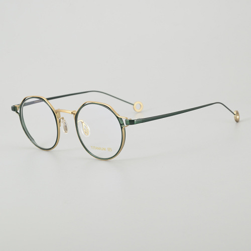 Oval Titanium Optical Frame