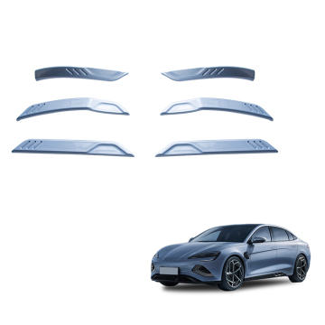 ABS Glossy Blue Door Edge Guards for BYD Seal