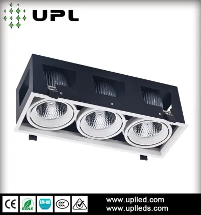 Double head downlight grille led downlight