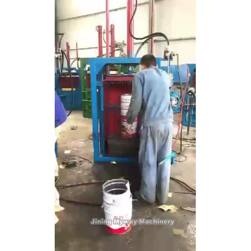 10-150 Ton Powerful Vertical Plastic Cotton Baling machine