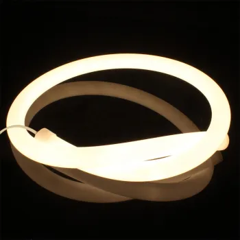 Flexible Silicone White CCT RGB 24V 360 Neon Flex D22 Pro LED Strip Light
