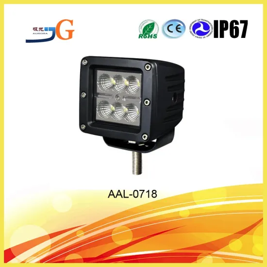 4X4 Accessories Offroad Led Driving Light 3W Leds 18W Work Led Light
