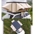 A rooftop tent with room for 3