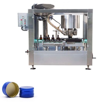 HIGEE Automatic Screw Capping Machine for Spirits Bottles, Liquor Bottles, and Sparkling Wine