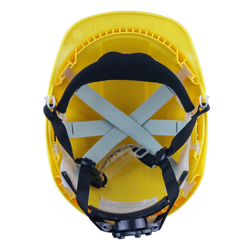 Casco de seguridad industrial del ABS de la construcción del CE con respiraderos