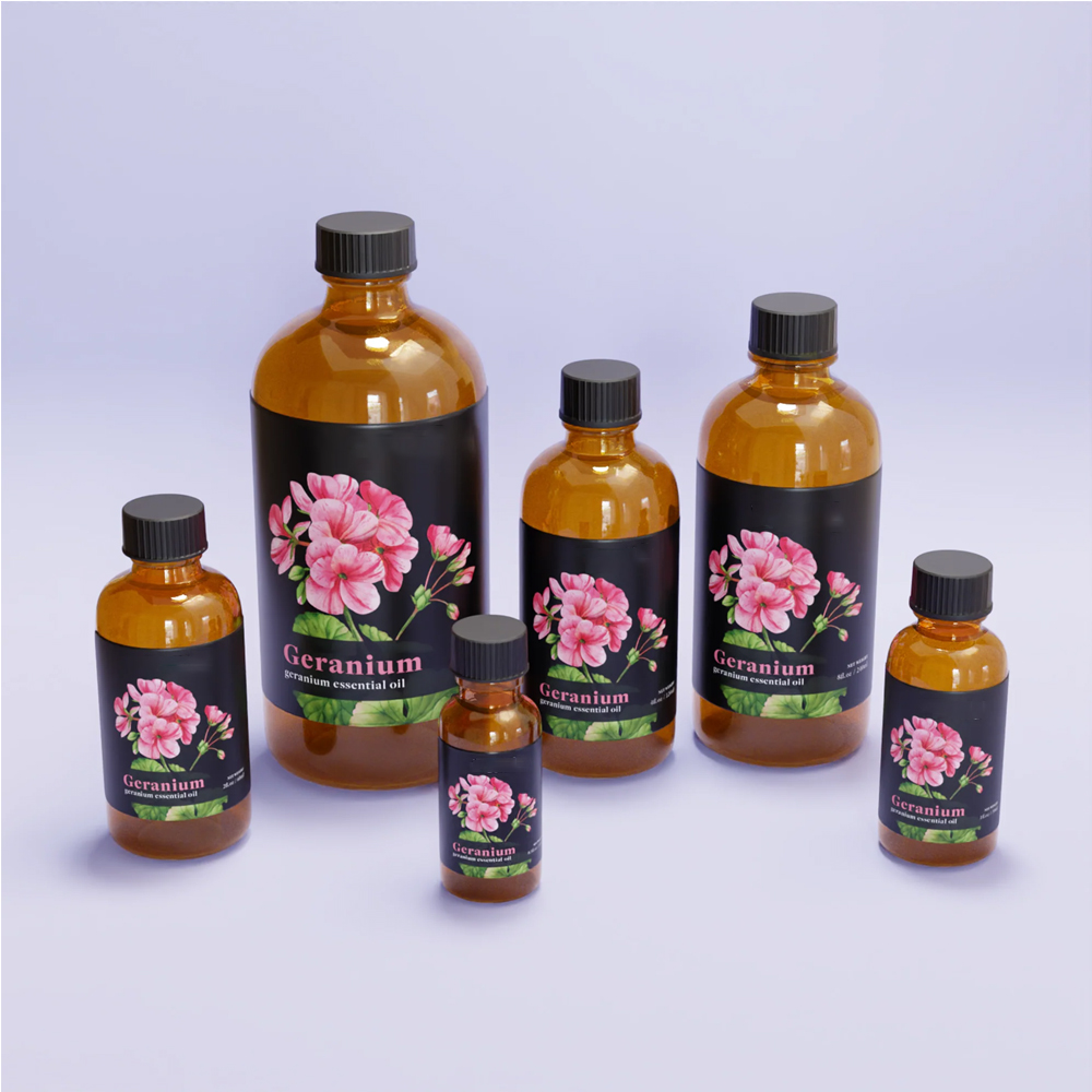 Private Label Organic Geranium Oil For Facial Care Body Care