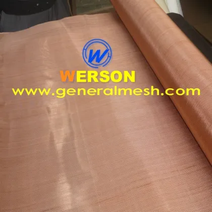stock supply copper wire mesh ,copper wire cloth