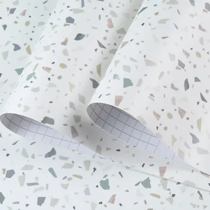 61X500CM Kitchen Wallpaper PVC Stone Wallpaper Kitchen Wall Stickers