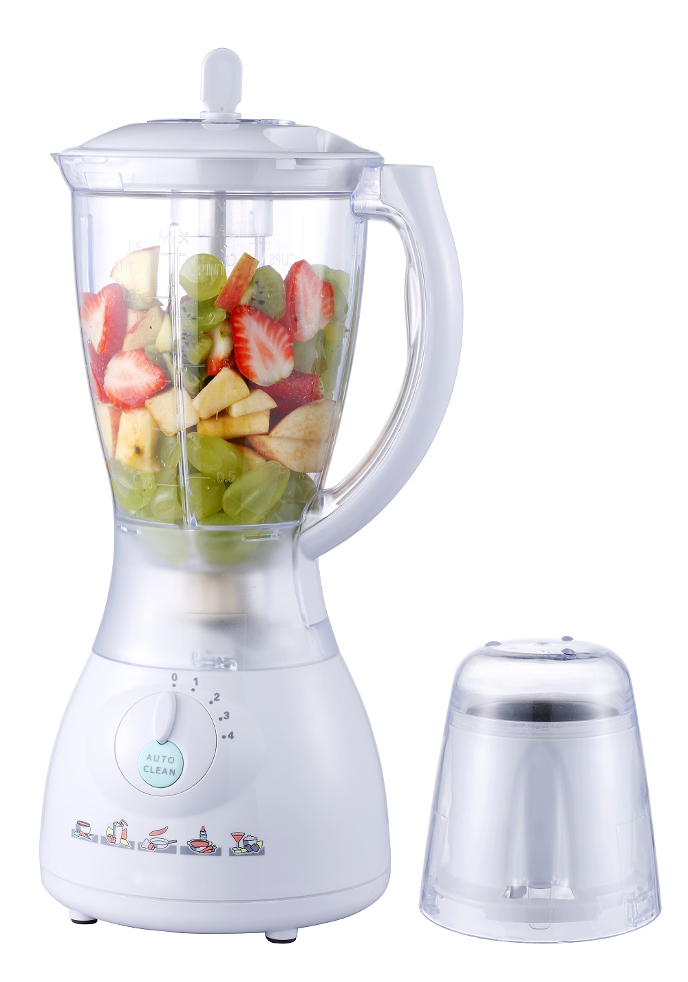 Multi-speed household food blender