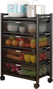 Commercial stainless steel vegetable rack for kitchen