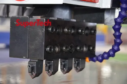 Auto V Grooving CNC Cutter for Stainless Steel - Superetch CNC Horizontal V Grooving Machine