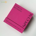 Box regalo riciclabile a mano riciclabile logo ecologico