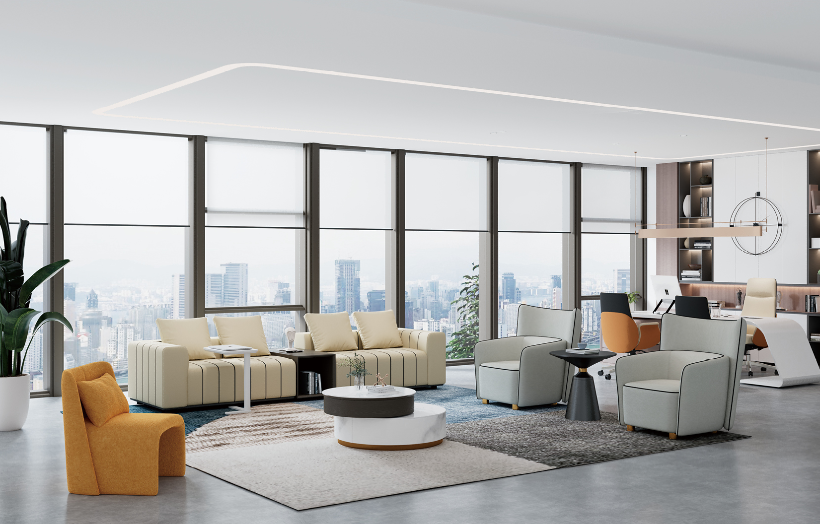 Luxury Designer Reception Chairs Waiting Room Chairs Office Furniutre