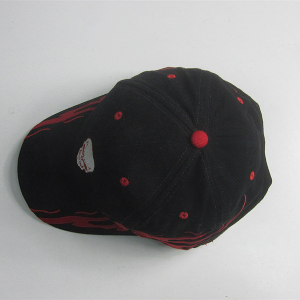 Hot Sale Flaming Bordado Cap Sport