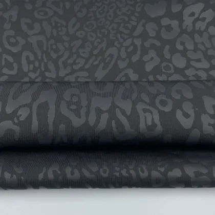 Polyester Elastane Mixed Foiled Print Textile