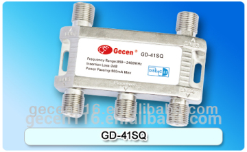 GD-41SQ sat 4 in 1 DiSEqC switch