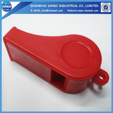 plastic whistle with string