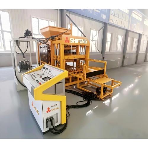 Máquina para fabricar bloques de hormigón de alto rendimiento