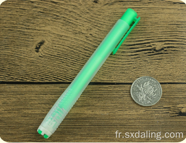 Test du bon stylo gel de couleur effaçable personnalisé