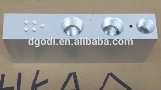 Made in China 3 way 2 way Aluminum Brass stainless steel air water valve manifold block