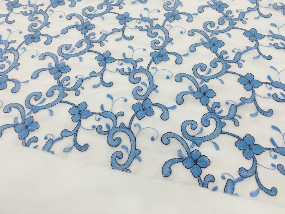 Chiffon Embroidery Fabric