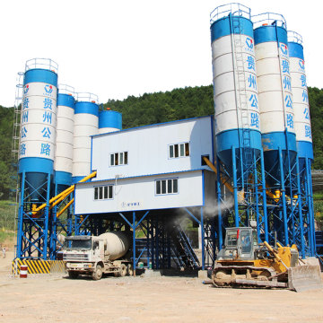 HZS120 modular factory direct concrete batching plant