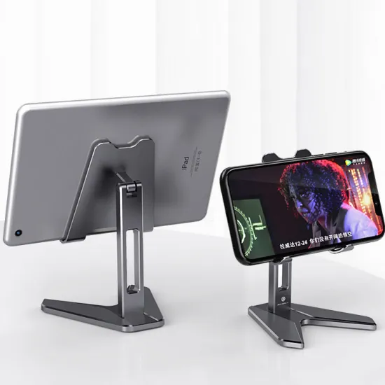 Fully Adjustable Foldable Phone Holder Cradle Dock for iPhone