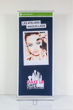 Bannière de roll Up de stand de base de base à largeur WorldCup