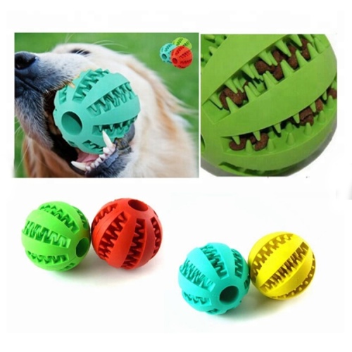 China Dog Teeth Cleaning Toy Ball Silicone Pet Ball Factory