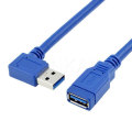 USB 3.0 AM-AFエルボー90度ケーブル