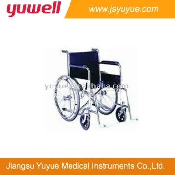 Chrome wheelchair