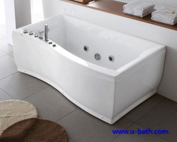 Water wave new design whirlpool bathtub for 1 person home use