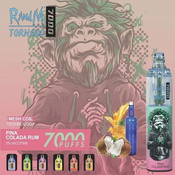 Rand M Tornado 7000 Thiết bị Vape dùng một lần