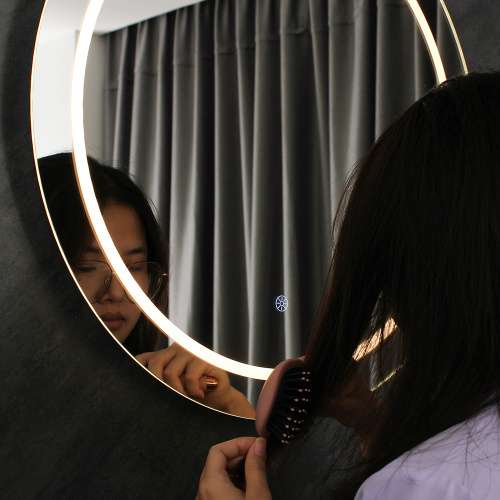 New Designs Fogless Round Bathroom Wall Mirrors