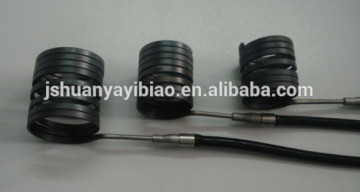 Hot runner heating coil for injection mould