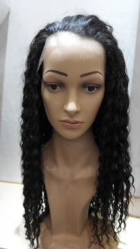 Kanekalon Heat Resist Fiber Synthetic Lace Front Hair Women Wigs