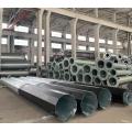 90FT hot dip galvanized transmission steel pole