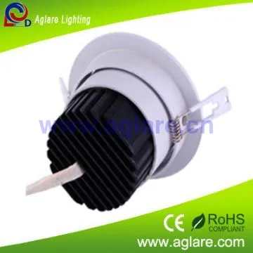 Good heat conductivity 10W COB LED downlight