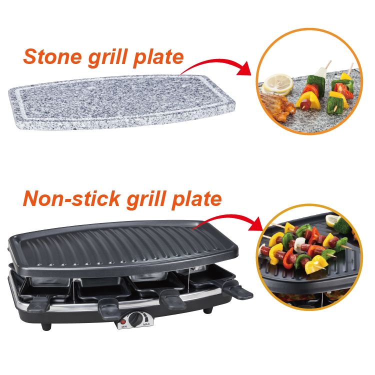 Raclette Grill Stone Grill 5