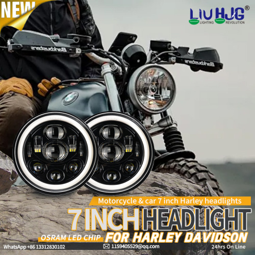 7 Inch Led Motorcycle Headlights Projector Accessories