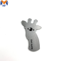 Custom Cartoon Tier Giraffe Emaille Lappel Pin Abzeichen