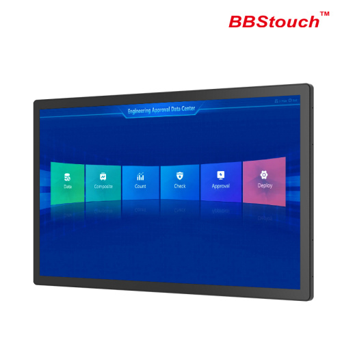 65" Large wall-mounted touch monitor