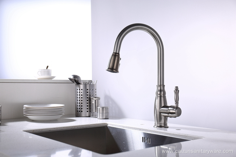 Pull Down Kitchen Mixer Tap