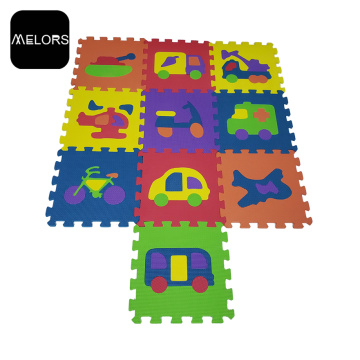 Non Toxic EVA Vehicle Educational Children toy mats