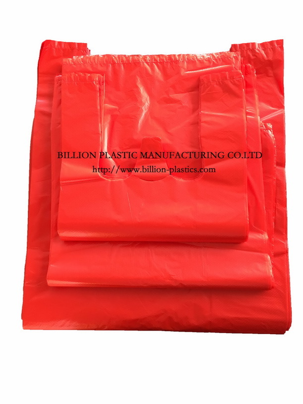 Biodegradable and Compostable T-Shirt Bags on Roll Bag