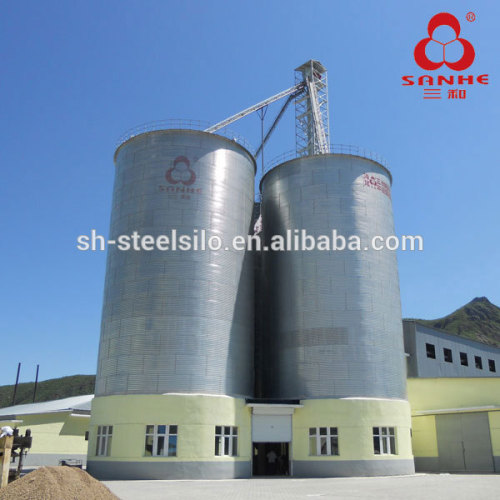Corn Storage Silos Corrugated Steel Silo, High Quality Corn Storage