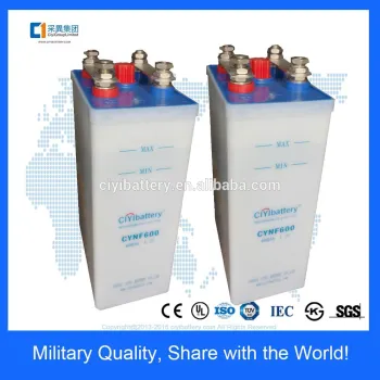 Super Quality NiFe Battery 12v 24v 48v 600AH Nickel Iron Batteries for sale